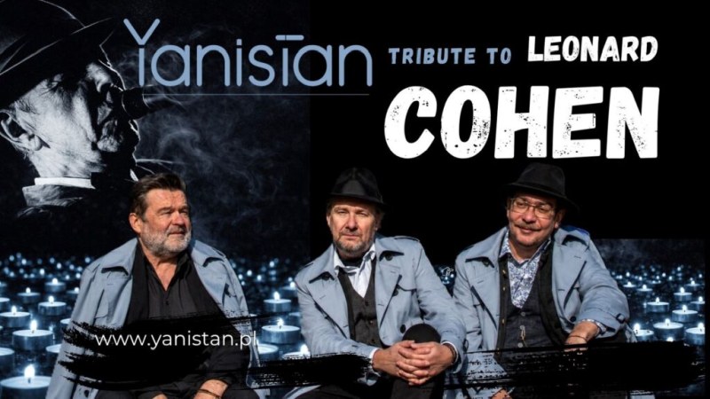 Yanistan – Tribute to Leonard Cohen – grafika wydarzenia w Szczecinie