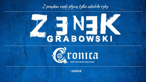 Zenek Grabowski i Cronica – Z prądem rzeki płyną tylko zdechłe ryby, koncert w Szczecinie