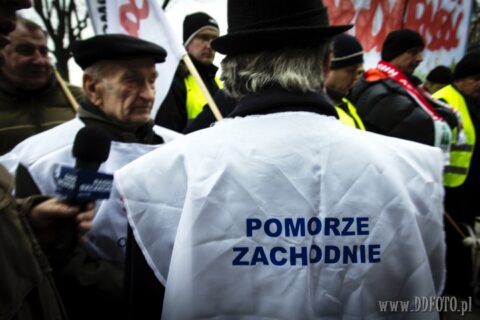 Protesty rolników w Szczecinie 34