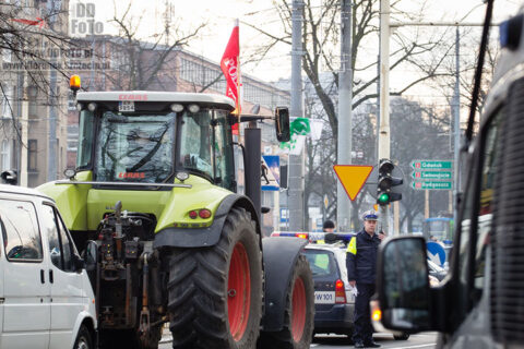 Protesty rolników w Szczecinie 19