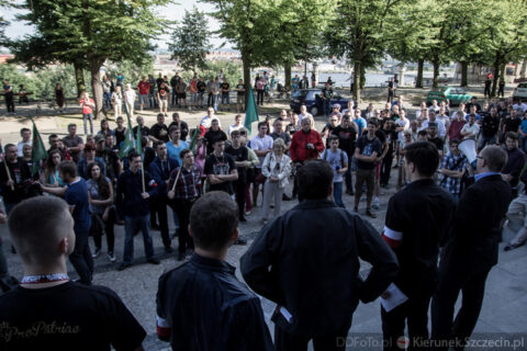 protest Narodowców pod ZUW :: 12