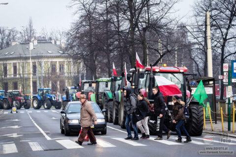 Protesty rolników w Szczecinie 13