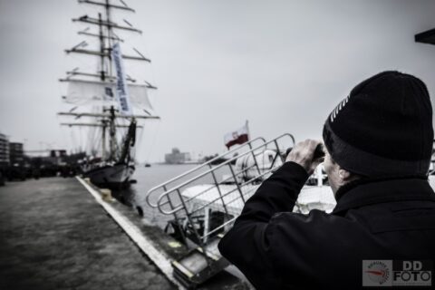 Szczecin. Fotoreportaż. 10.04.2013. STS Fryderyk Chopin wrócił do Szczecina