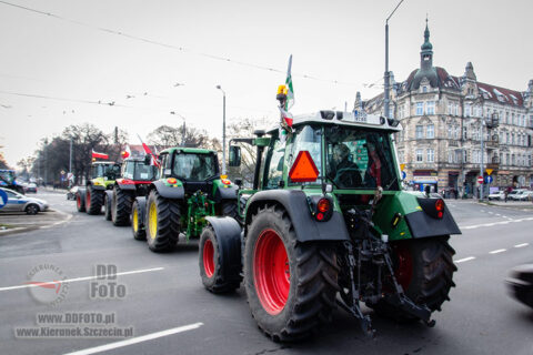 Protesty rolników w Szczecinie 21