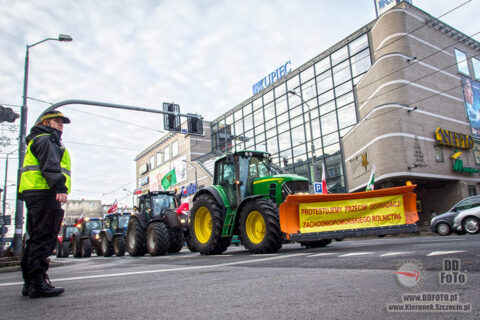Protesty rolników w Szczecinie 25