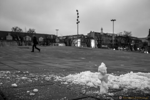 Szczecin. miniFOTOREPORTAŻ. 21.01.2015. „Trudny” Bałwanek 01