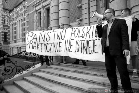 protest Narodowców pod ZUW :: 07