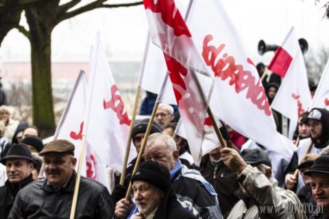 Protesty rolników w Szczecinie 45