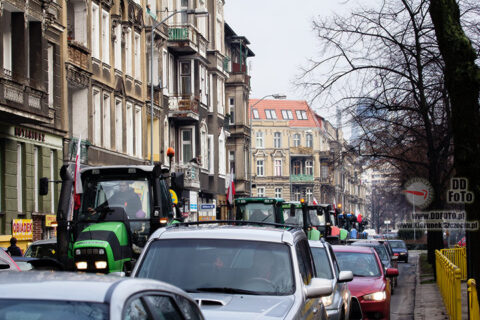 Protesty rolników w Szczecinie 09