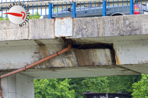 Trasa Zamkowa. Szczecin. czyżby pęknięcie? 01