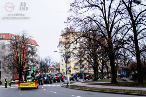 Protesty rolników w Szczecinie 05