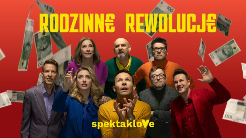 spektakl - Rodzinne rewolucje, w Szczecinie
